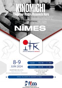 Stage kinomichi - 8 et 9/06/2024 - Nîmes @ Dojo judo club du Gard