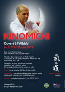 Stage de Kinomichi à Pentecôte - Nîmes juin 2019 @ Judo club du Gard 
